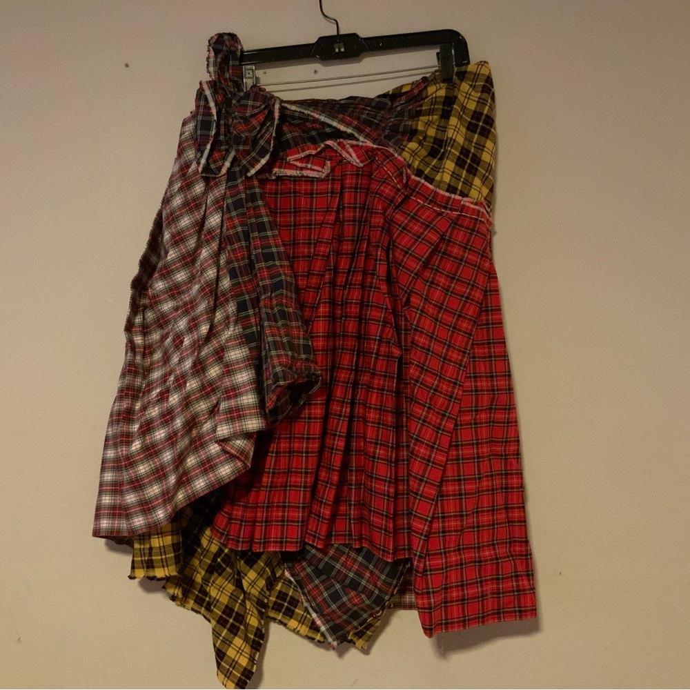 Plaid Multi-Color Women's Skirt